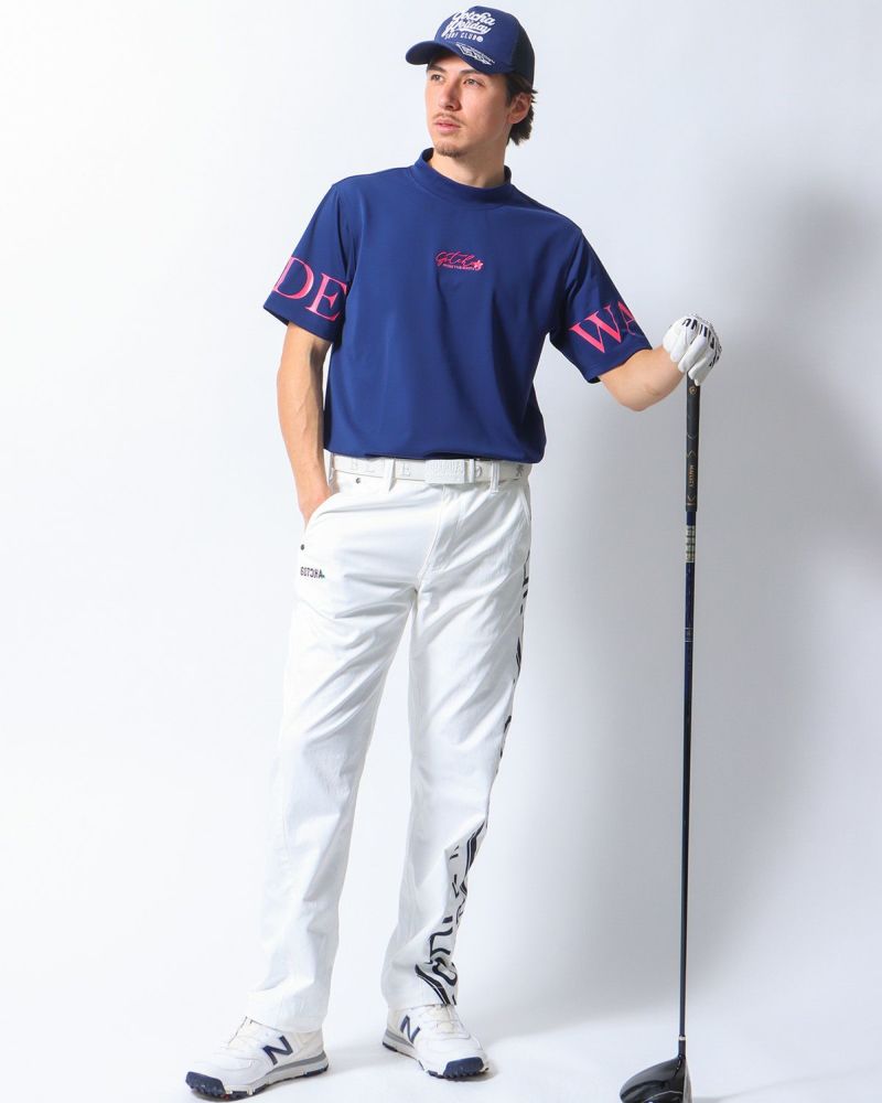 ネイビー：180cm/70kg(Lサイズ着用)