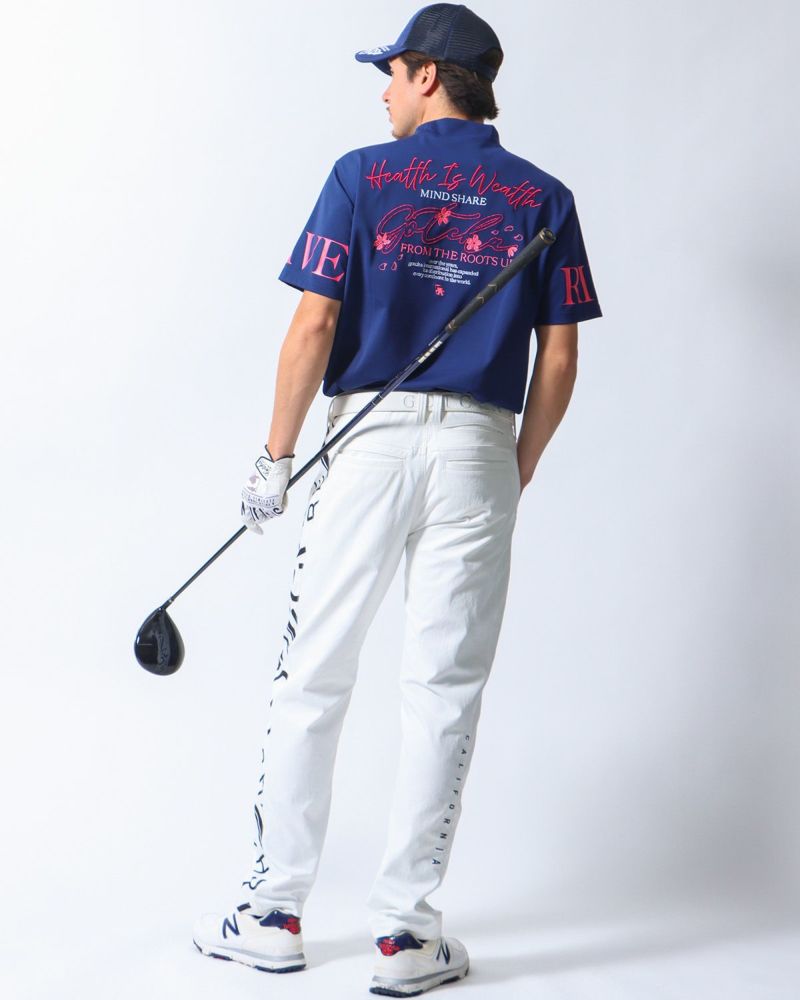 ネイビー：180cm/70kg(Lサイズ着用)