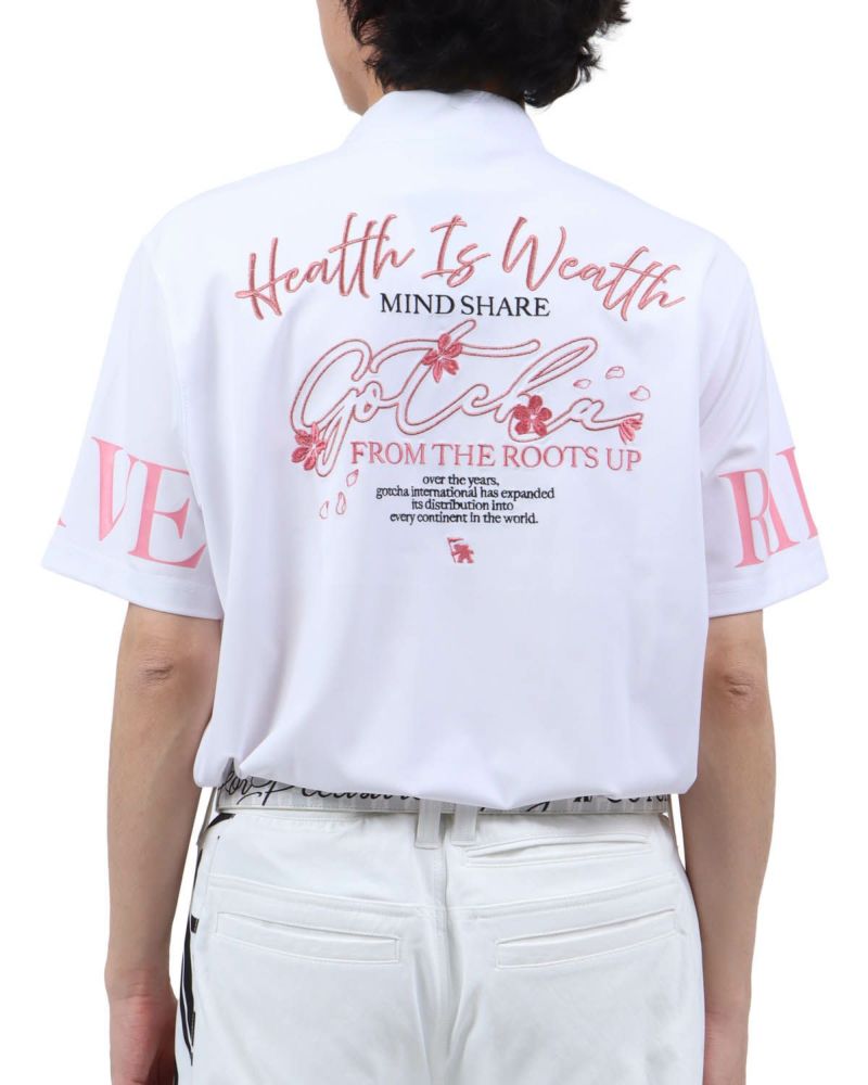 ホワイト：173cm63kg(Lサイズ着用)