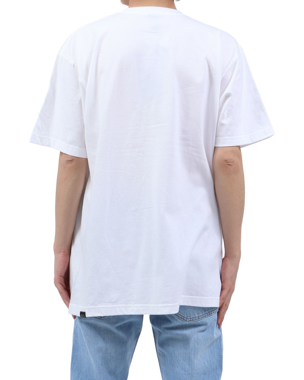 ホワイト：173cm63kg(Lサイズ着用)