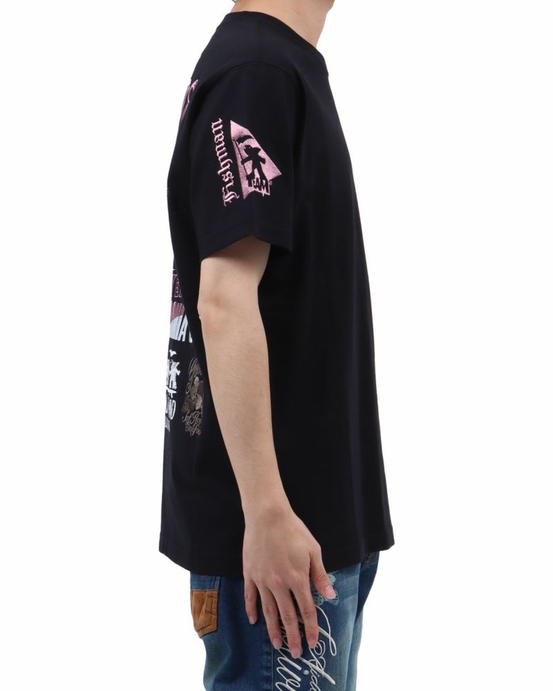 ブラック：173cm63kg(Lサイズ着用)